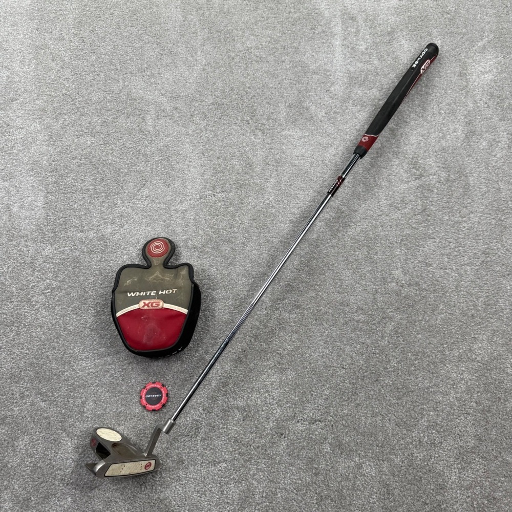 Odyssey White Hot XG 2-Ball Blade Putter Golf‎ Club with Headcover
